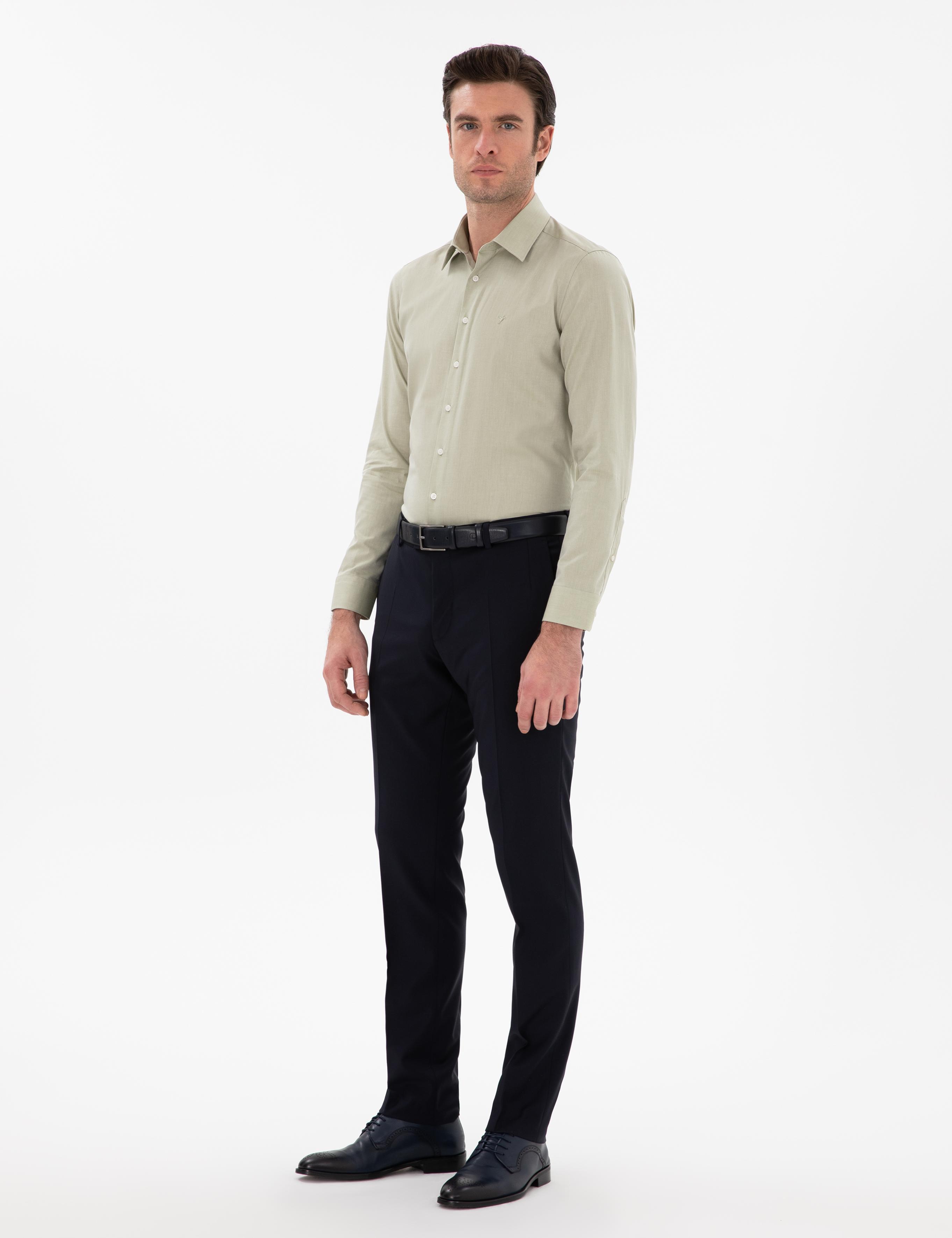 Lacivert Slim Fit Kumaş Pantolon - 50292541030