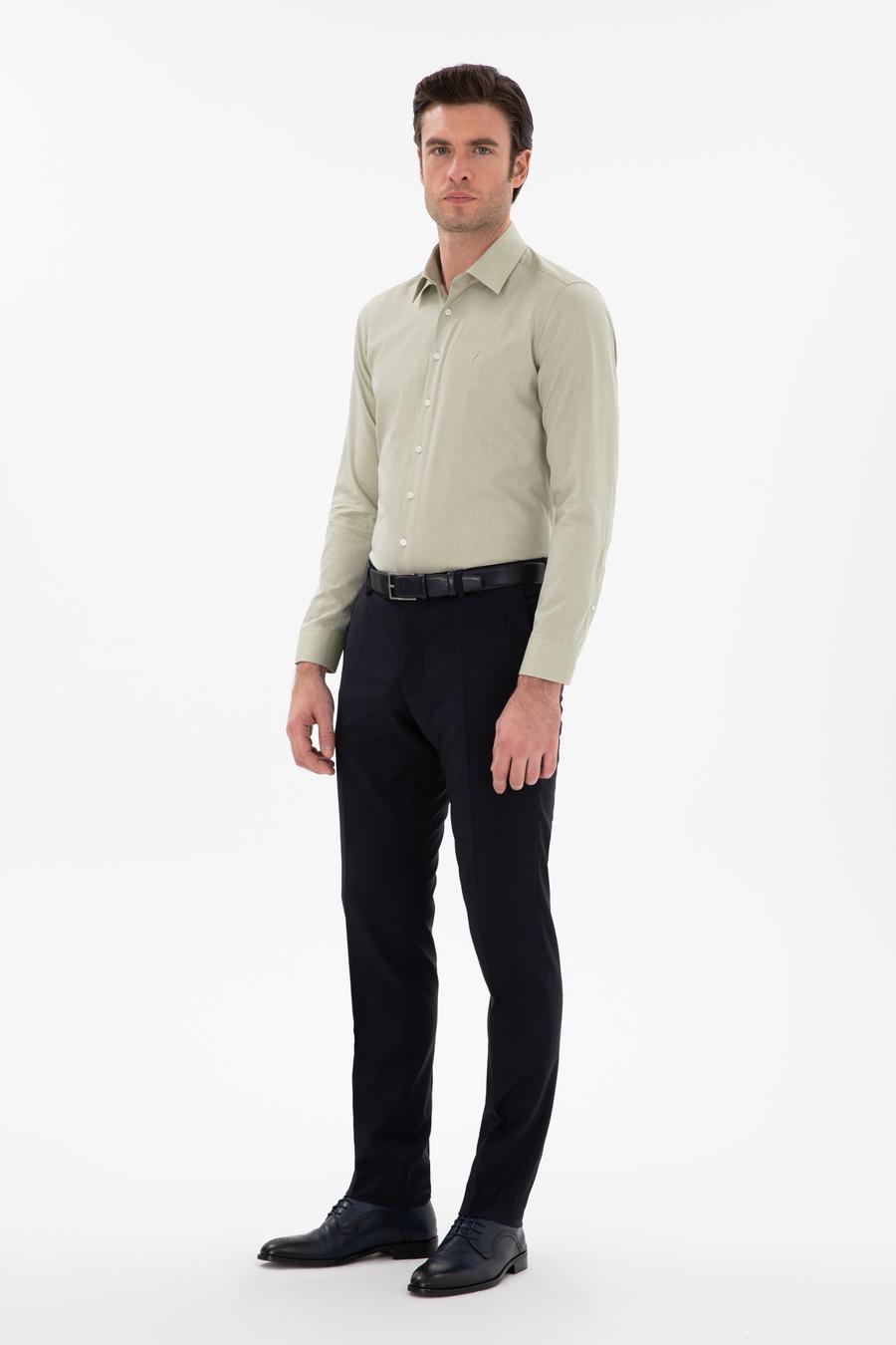 Lacivert Slim Fit Kumaş Pantolon - 50292541030