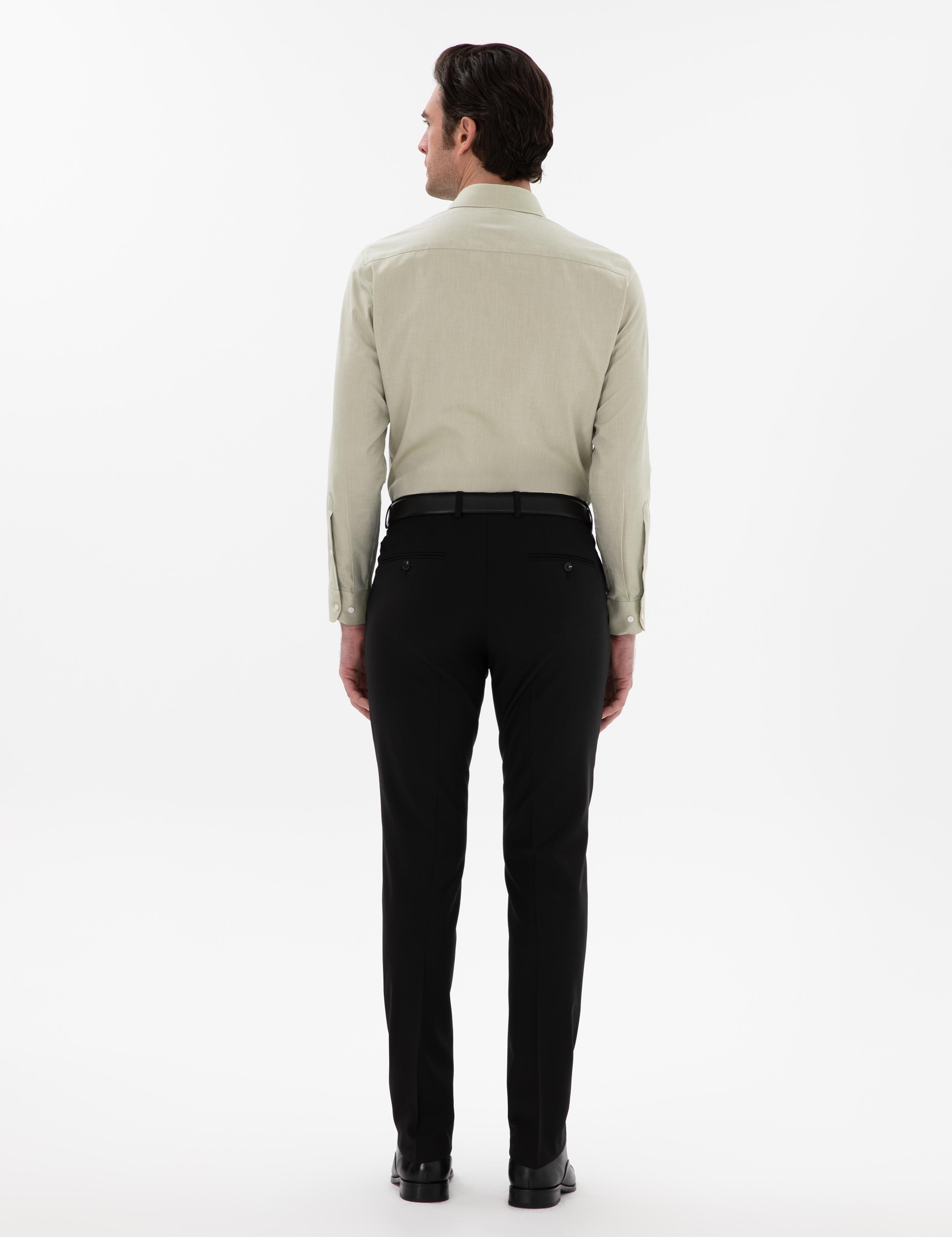 Siyah Slim Fit Kumaş Pantolon - 50292541070