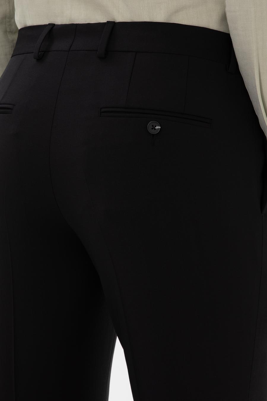 Siyah Slim Fit Kumaş Pantolon - 50292541070