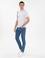 Açık Mavi Slim Fit Pamuklu Esnek Jean Pantolon