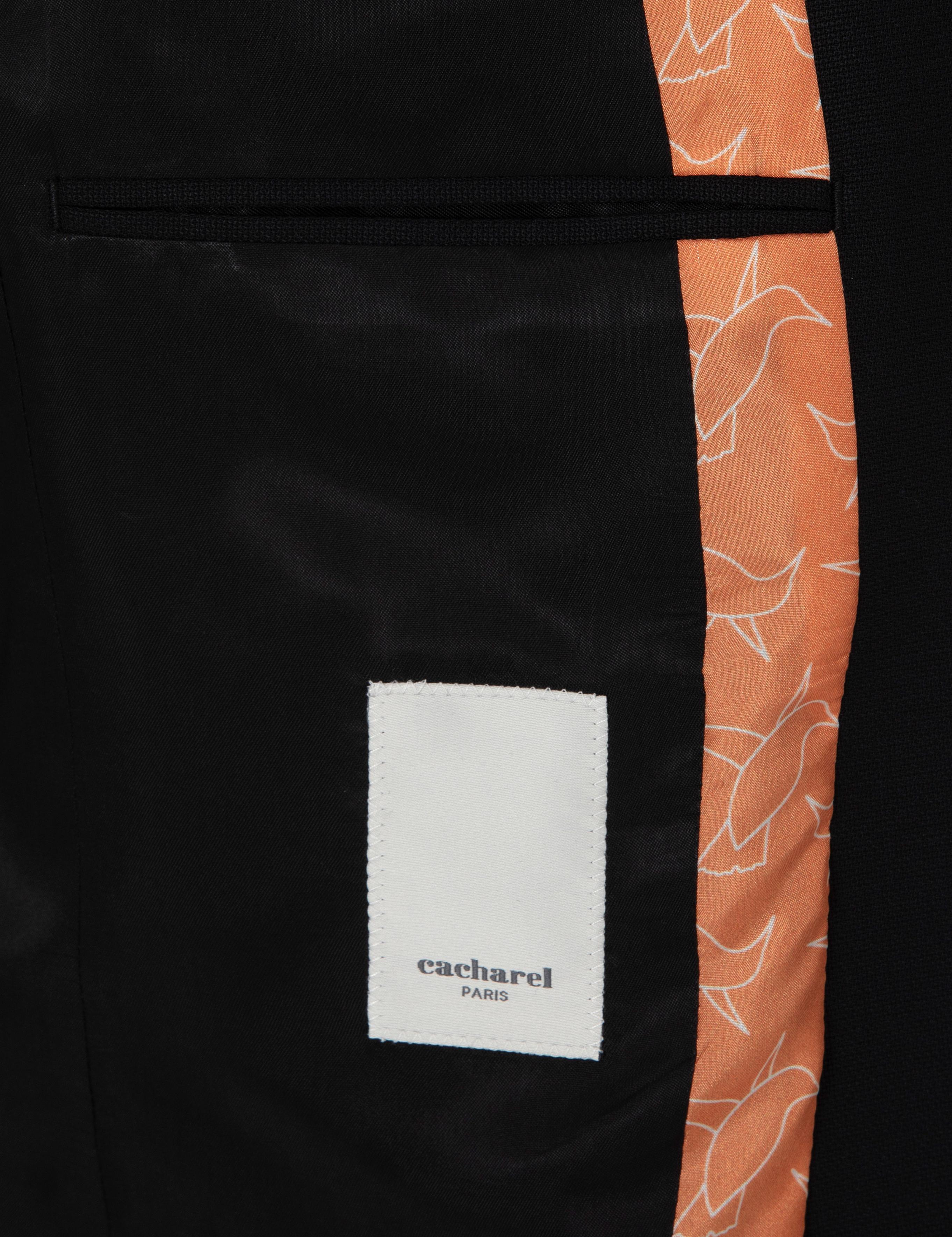 Siyah Slim Fit Ceket - 50313140008