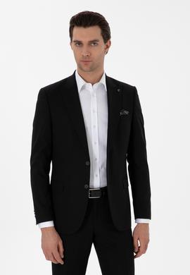Siyah Slim Fit Ceket