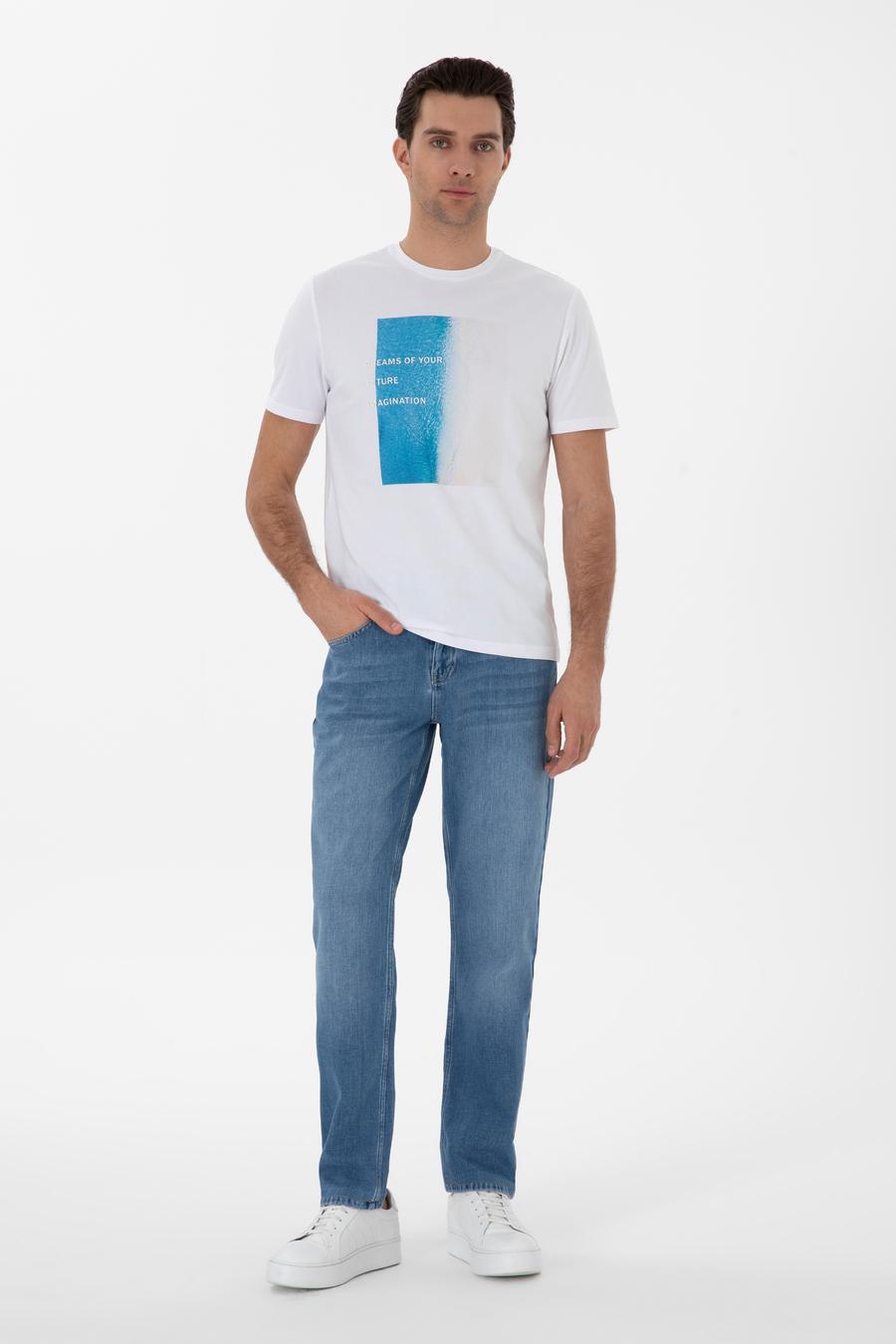 Mavi Slim Fit Pamuk Karışımlı Jean Pantolon - 50306185007