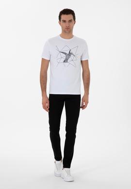 Siyah Slim Fit Pamuk Karışımlı Jean Pantolon