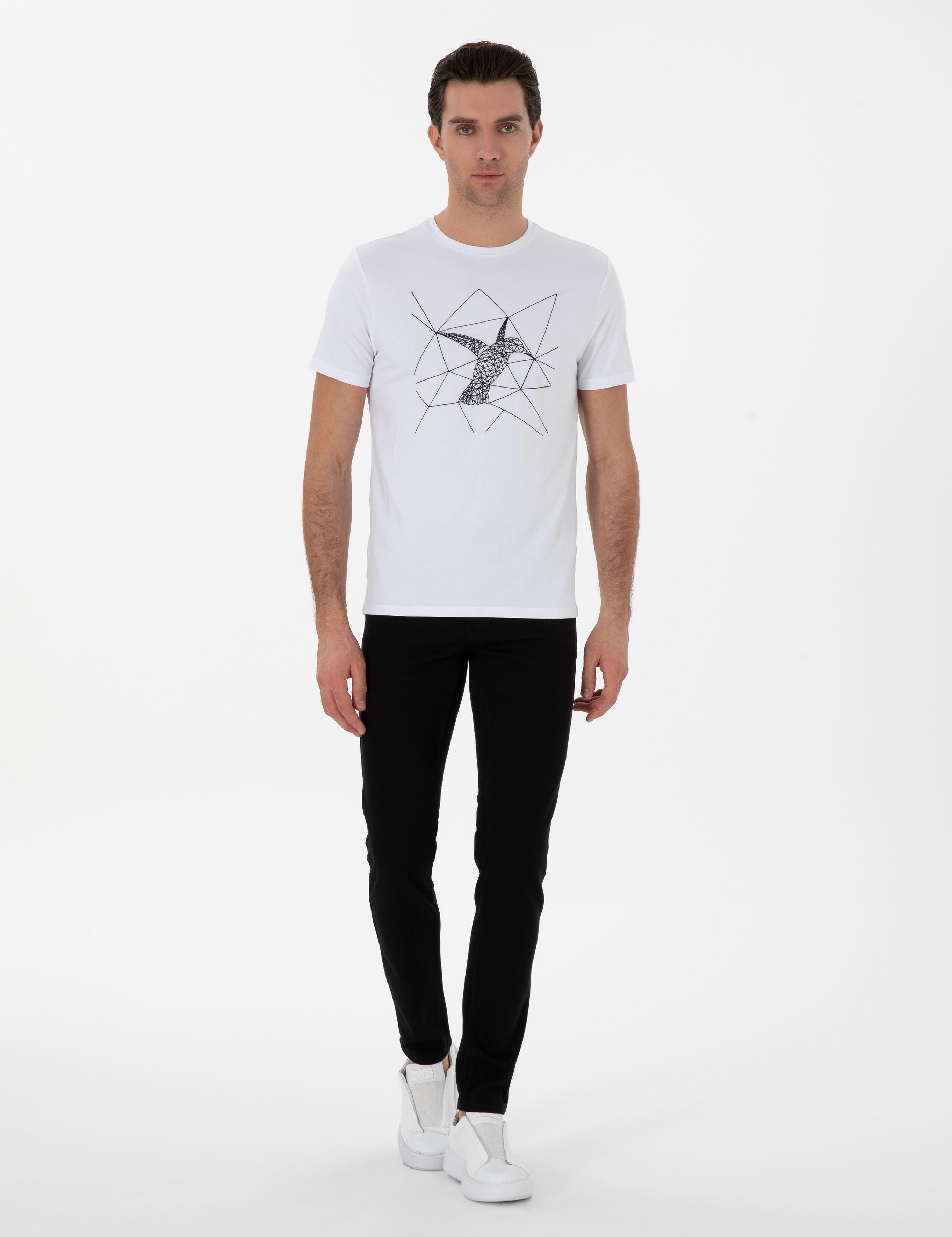 Siyah Slim Fit Pamuk Karışımlı Jean Pantolon - 50304088022