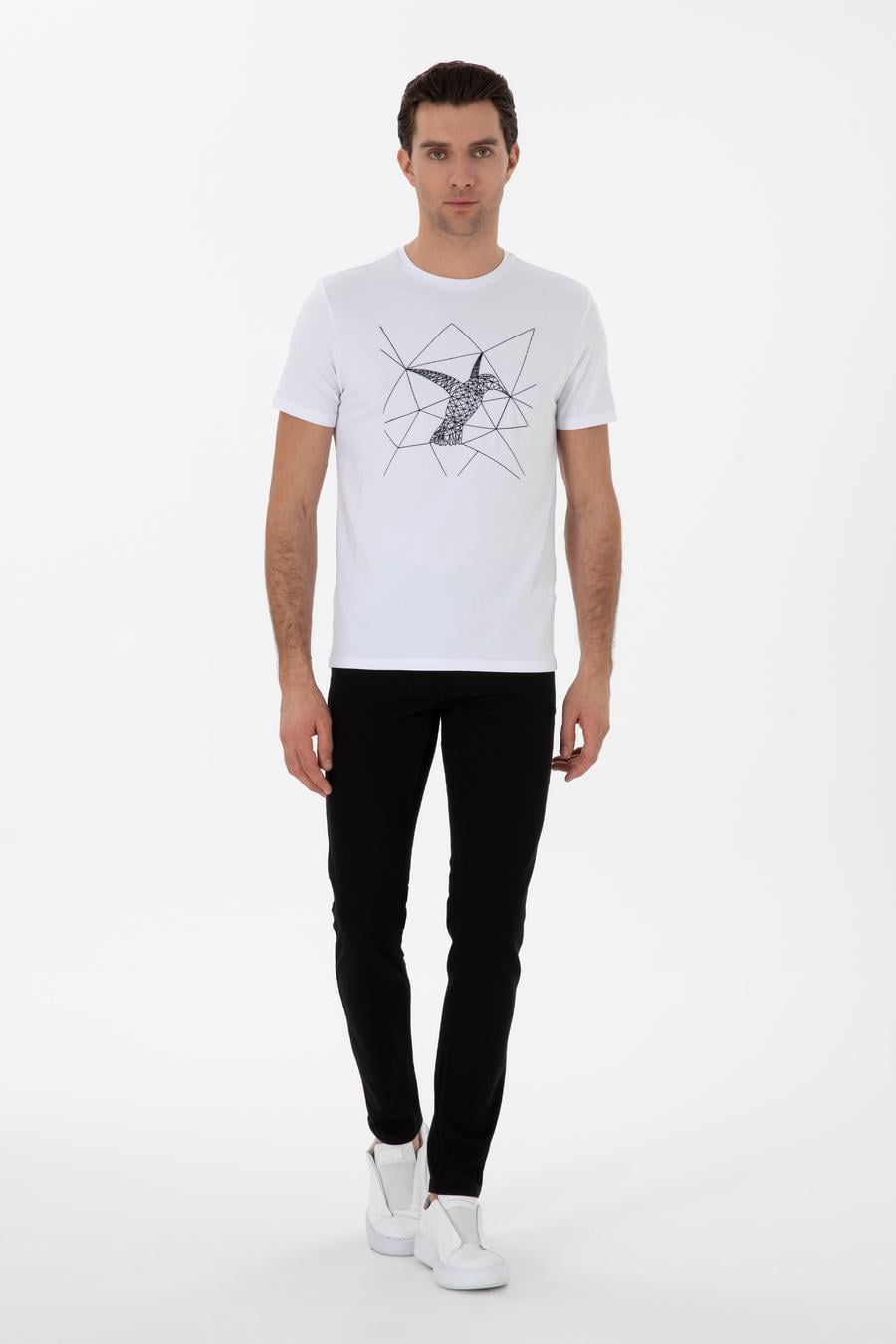 Siyah Slim Fit Pamuk Karışımlı Jean Pantolon - 50304088022