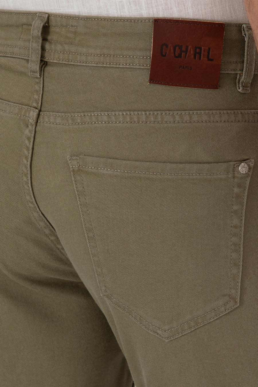 Yeşil Slim Fit Pamuk Karışımlı Jean Pantolon - 50298904067