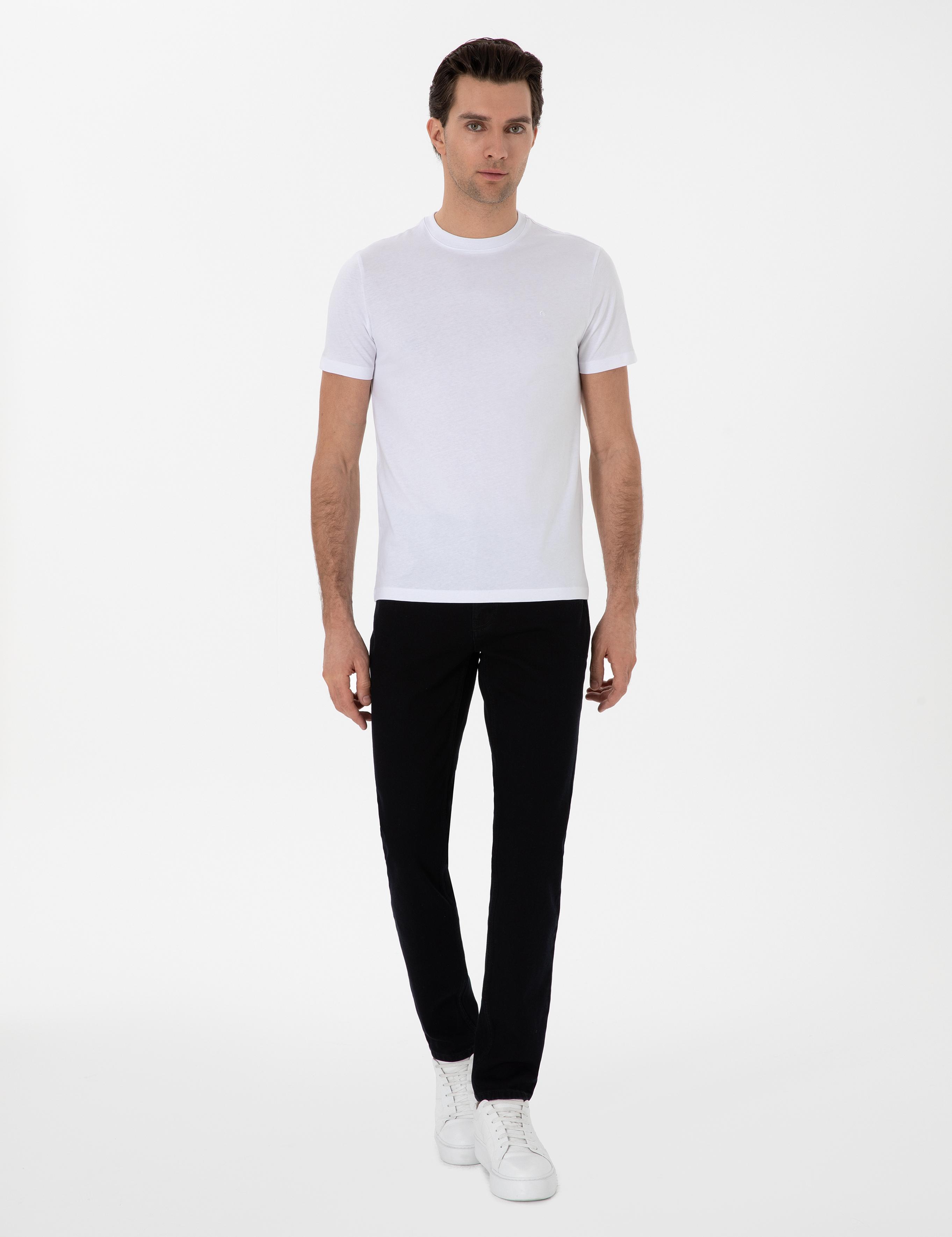 Siyah Slim Fit Pamuk Karışımlı Jean Pantolon - 50310510027