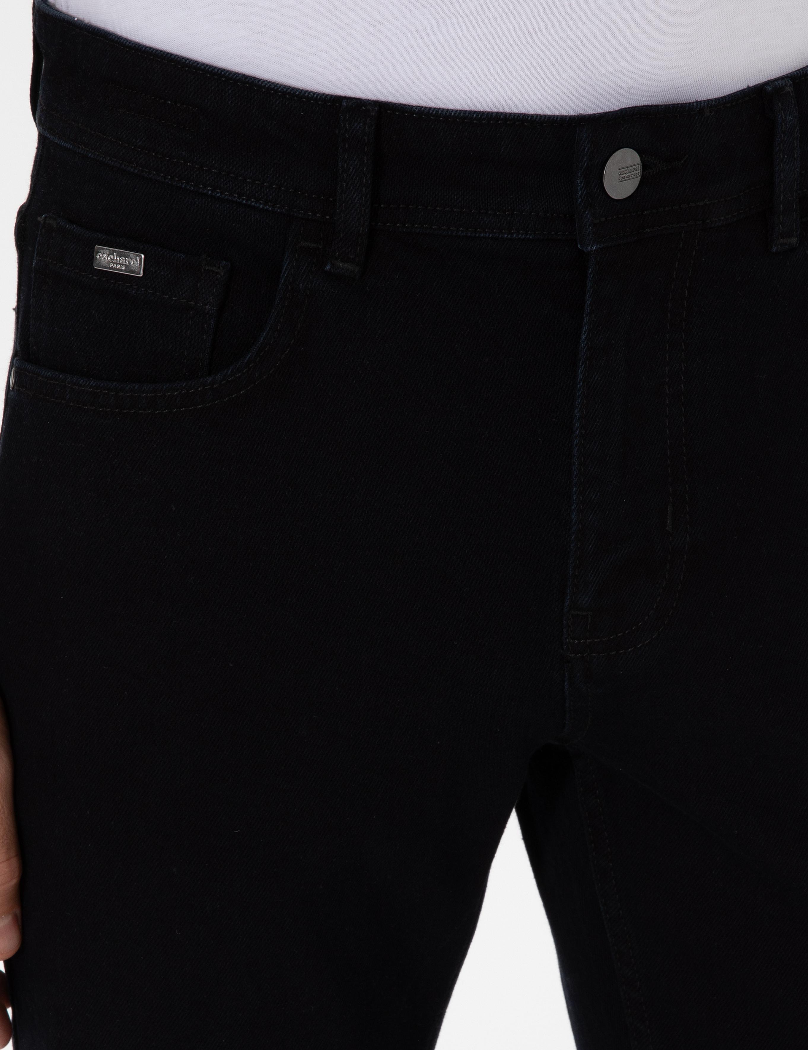 Siyah Slim Fit Pamuk Karışımlı Jean Pantolon - 50310510027