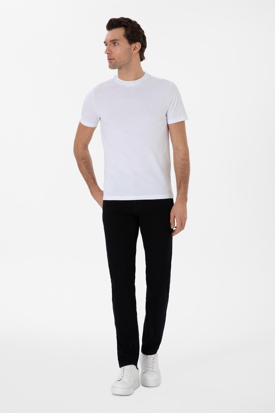 Siyah Slim Fit Pamuk Karışımlı Jean Pantolon - 50310510027