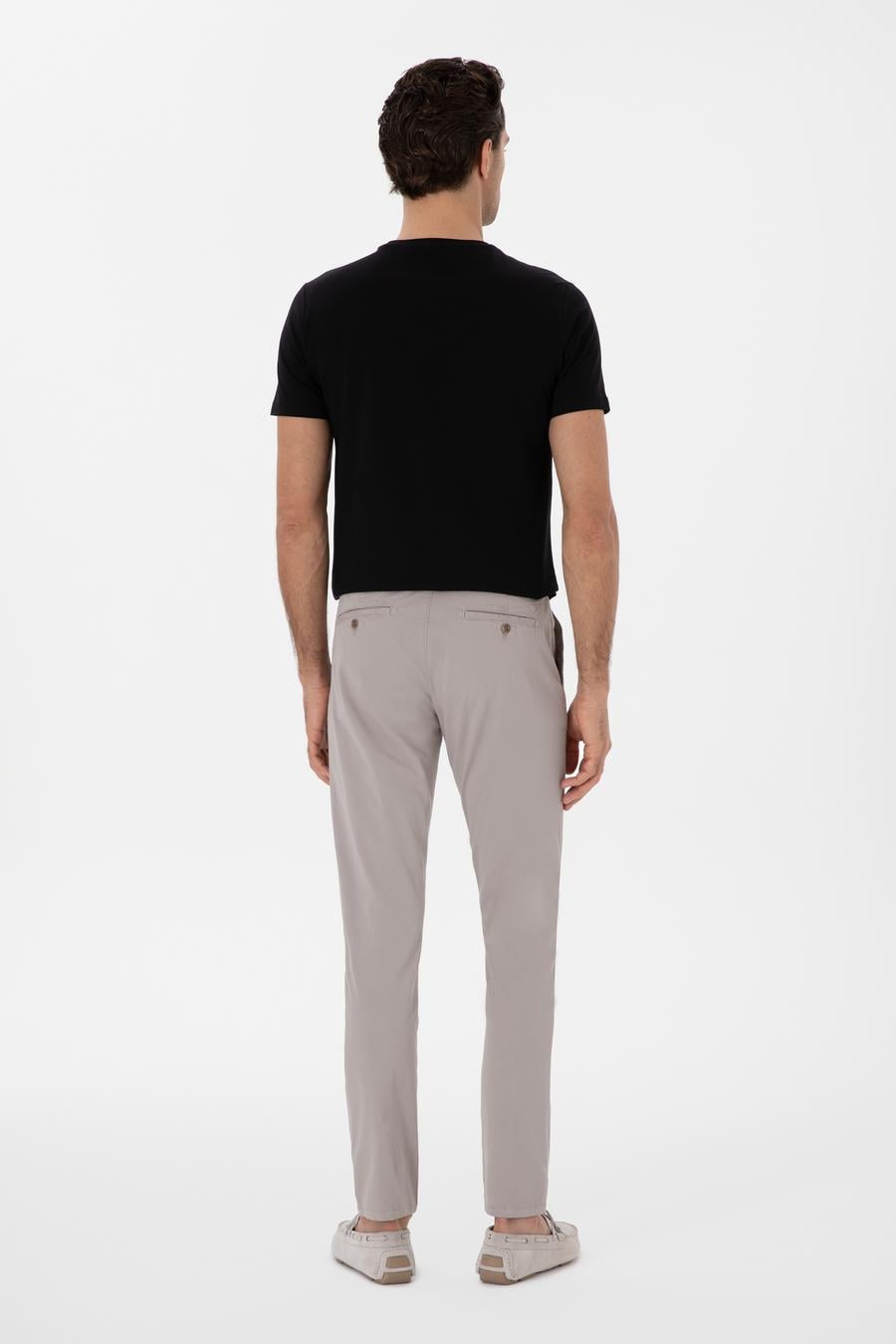 Vizon Slim Fit Pamuk Karışımlı Kanvas Pantolon - 50312177213