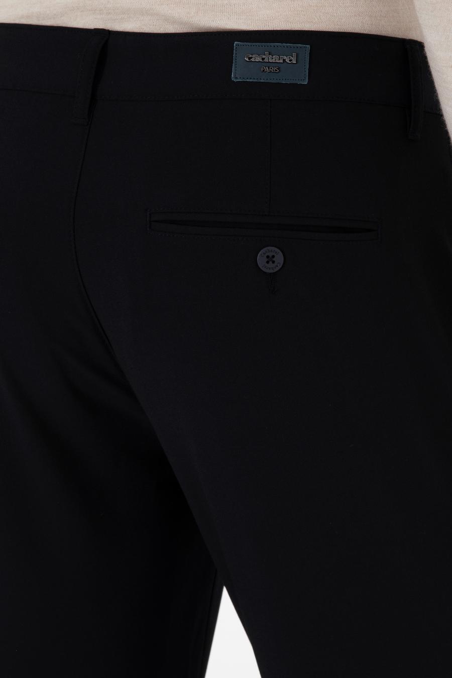 Lacivert Slim Fit Kanvas Pantolon - 50295937018