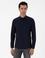 Lacivert Slim Fit Uzun Kollu Gömlek