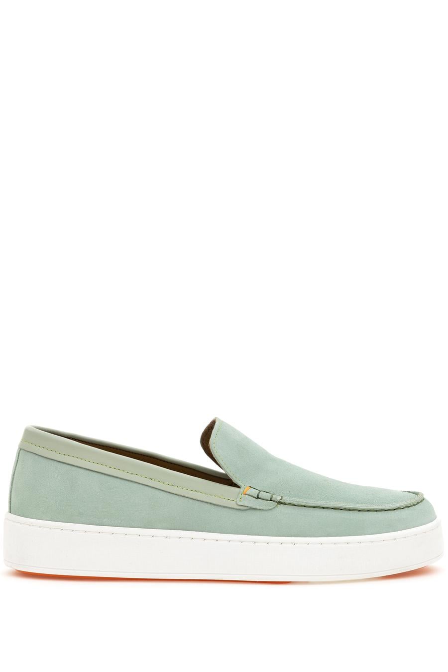 Mint Yeşili %100 Deri Loafer Ayakkabı - 50302398030