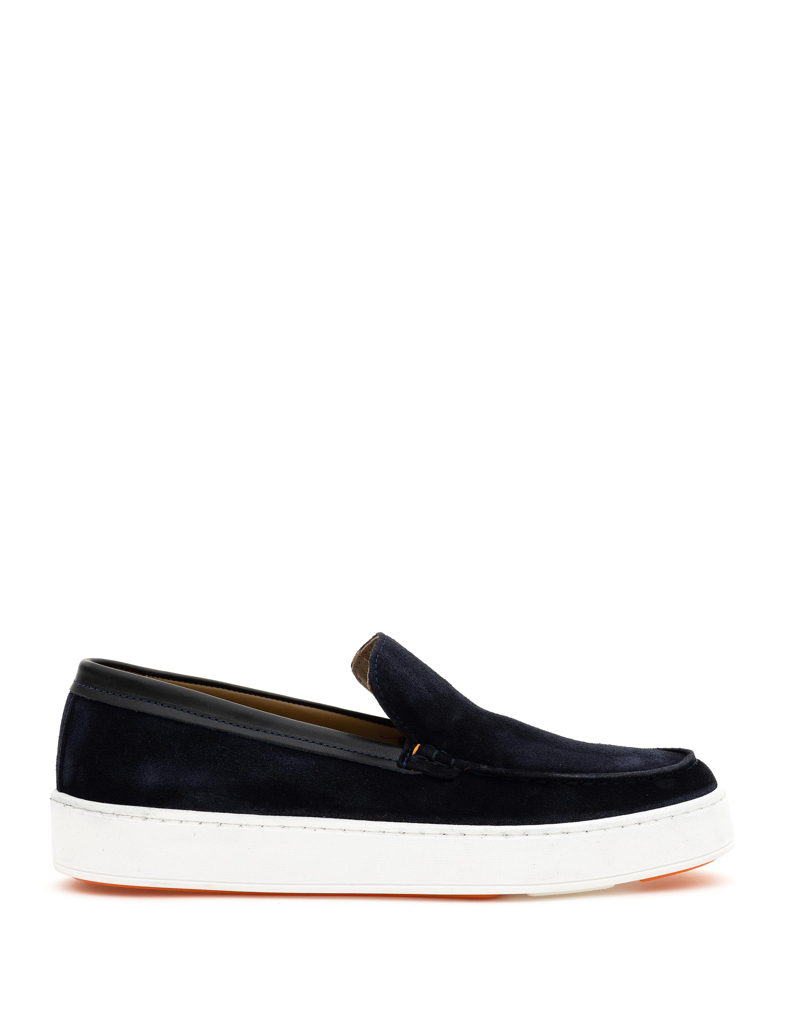 Lacivert Termo Taban %100 Deri Loafer Ayakkabı - 50302398043