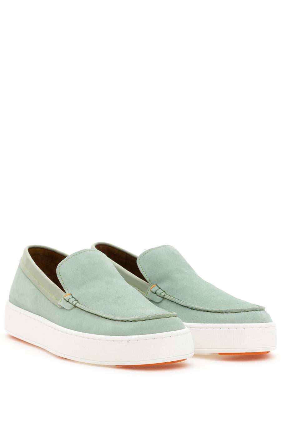 Mint Yeşili %100 Deri Loafer Ayakkabı - 50302398030