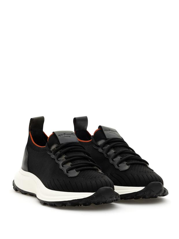 Siyah Eva Taban Sneaker Ayakkabı