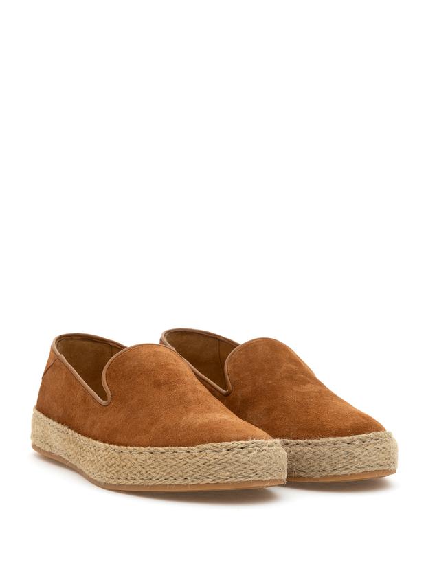 Taba %100 Deri Loafer Ayakkabı
