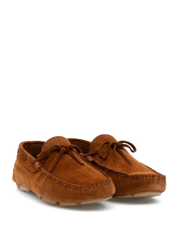 Taba Süet Loafer Ayakkabı