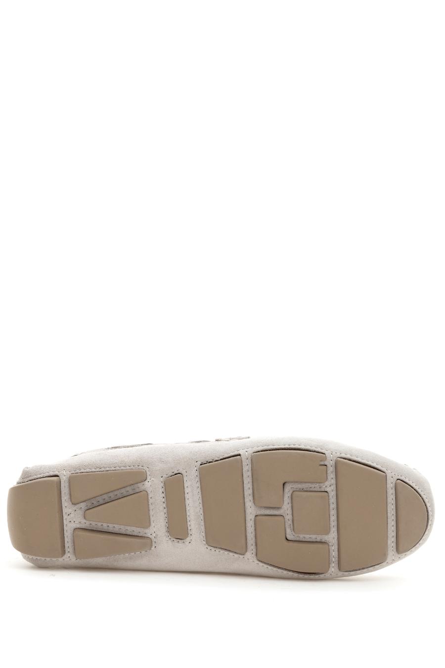 Taş Süet Loafer Ayakkabı - 50308450036