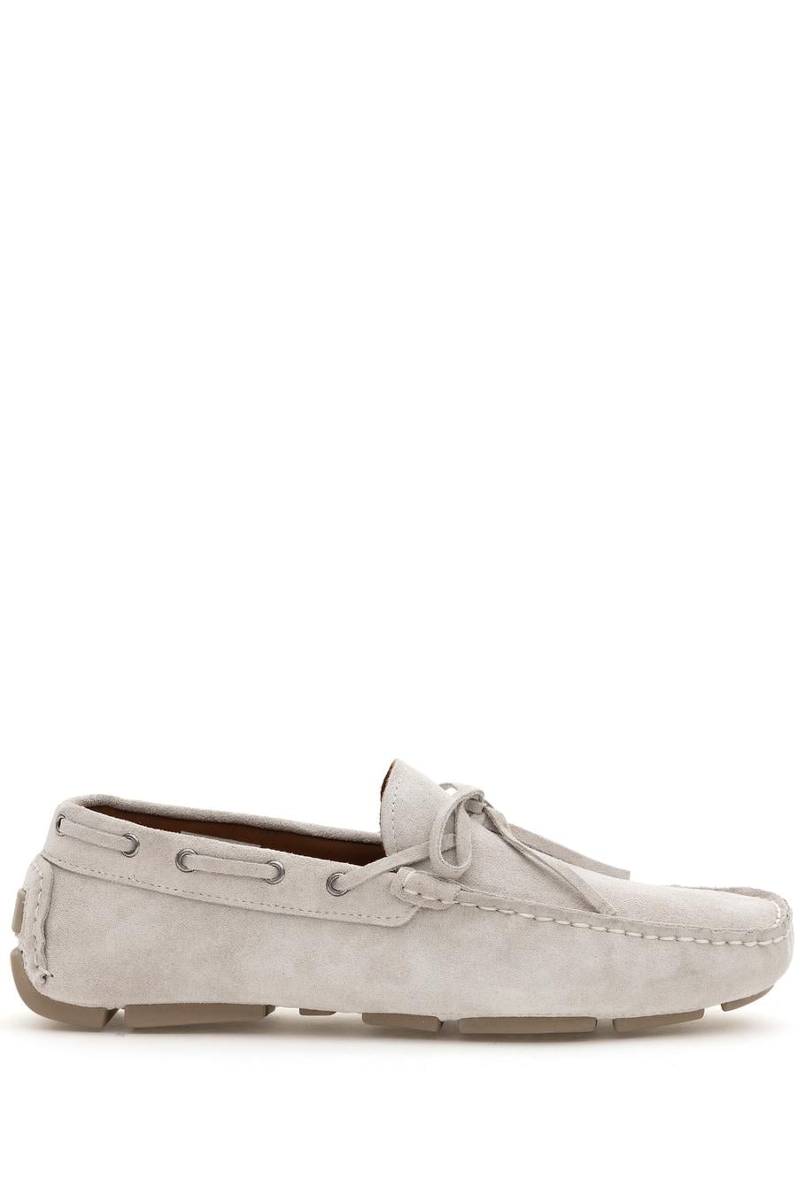 Taş Süet Loafer Ayakkabı - 50308450036