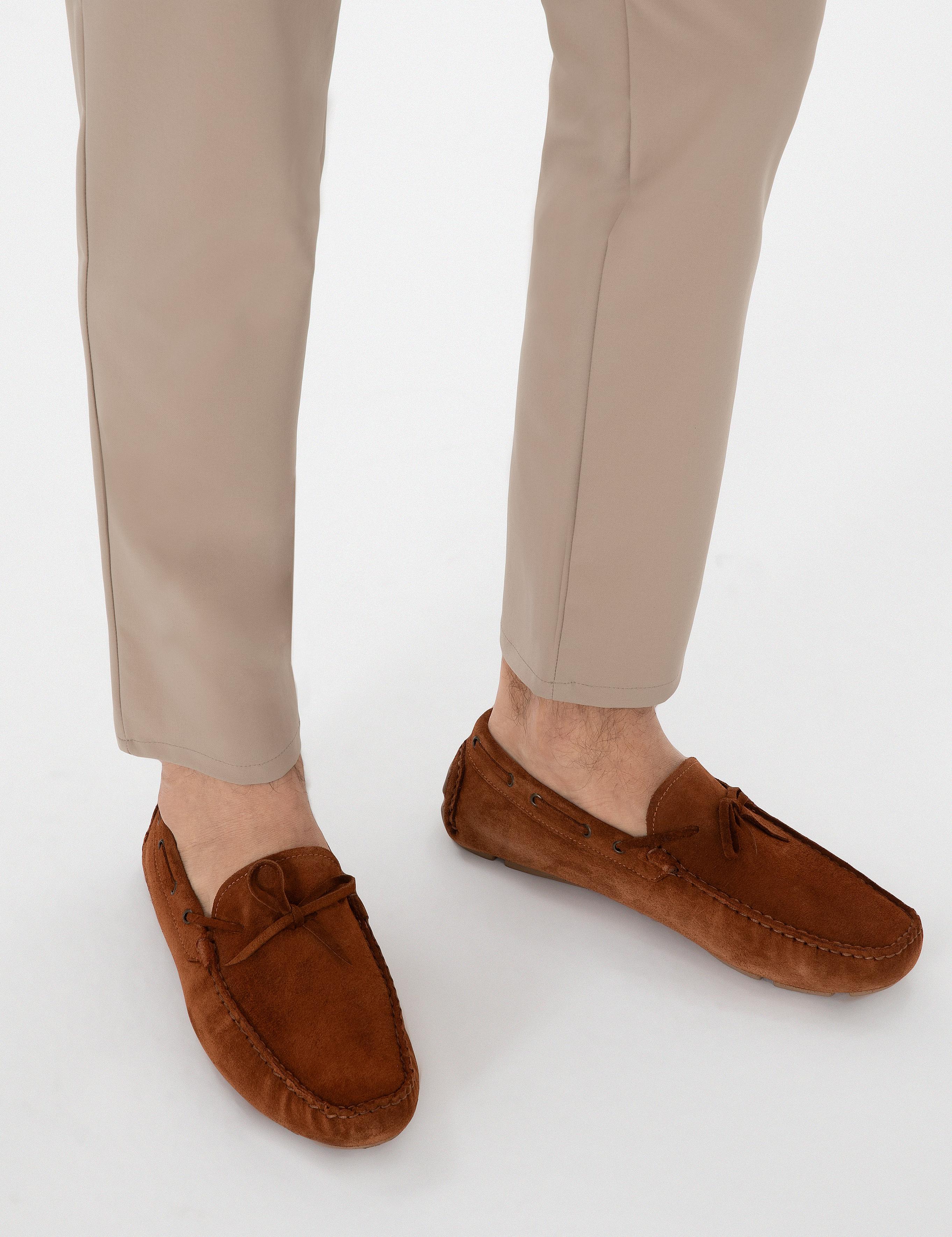 Taba %100 Deri Loafer Ayakkabı - 50308450045