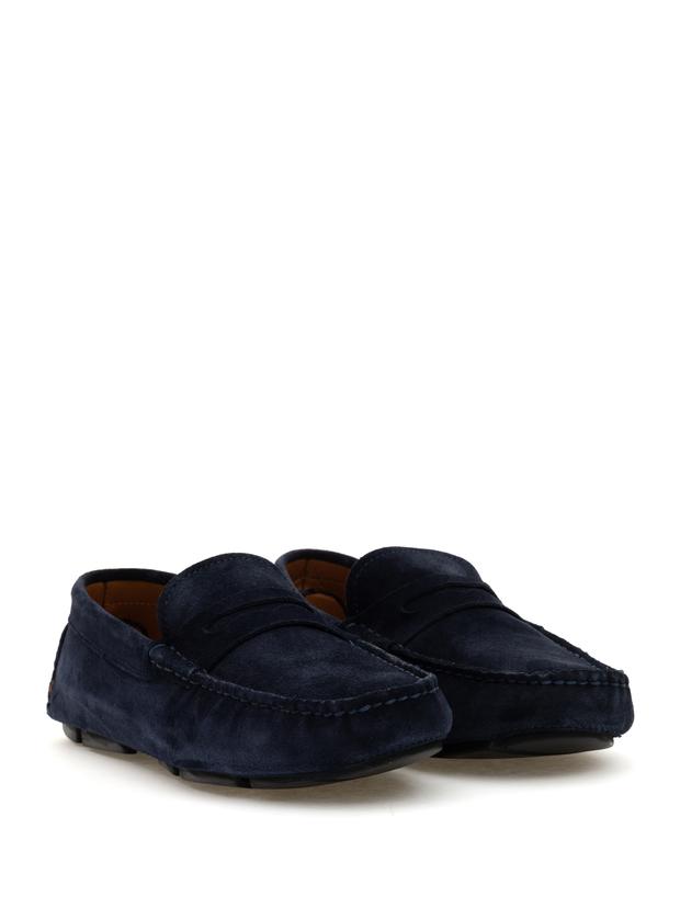 Lacivert %100 Deri Loafer Ayakkabı