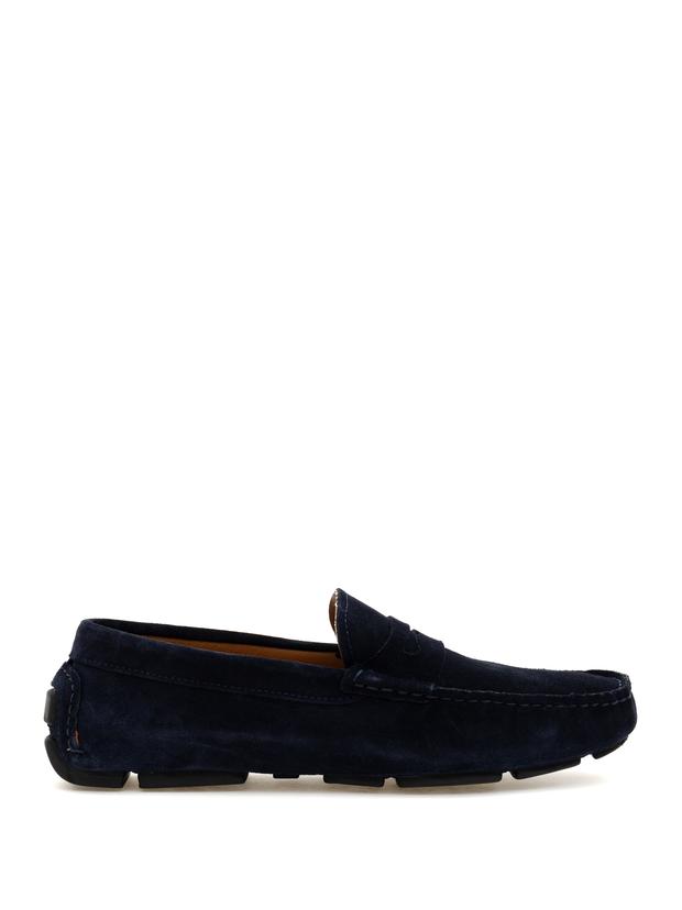 Lacivert %100 Deri Loafer Ayakkabı