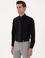 Siyah Slim Fit Uzun Kollu Basic Gömlek