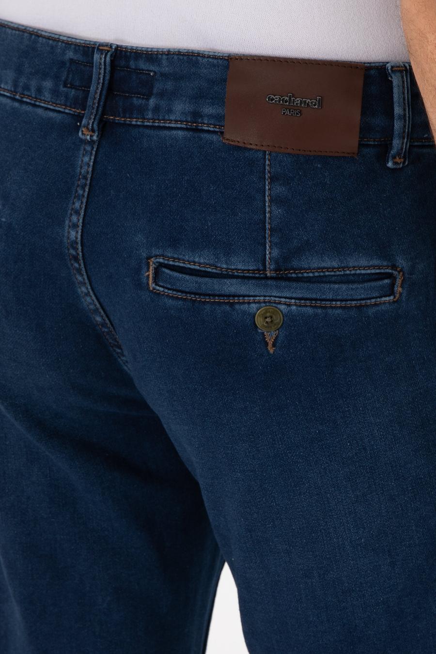 Lacivert Slim Fit Pamuk Karışımlı Jean Pantolon - 50298884072