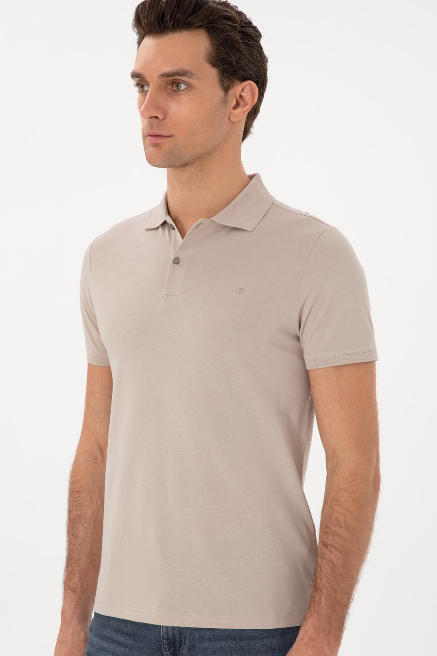 Vizon Slim Fit Pamuk Polo Yaka T-shirt - 50300716055
