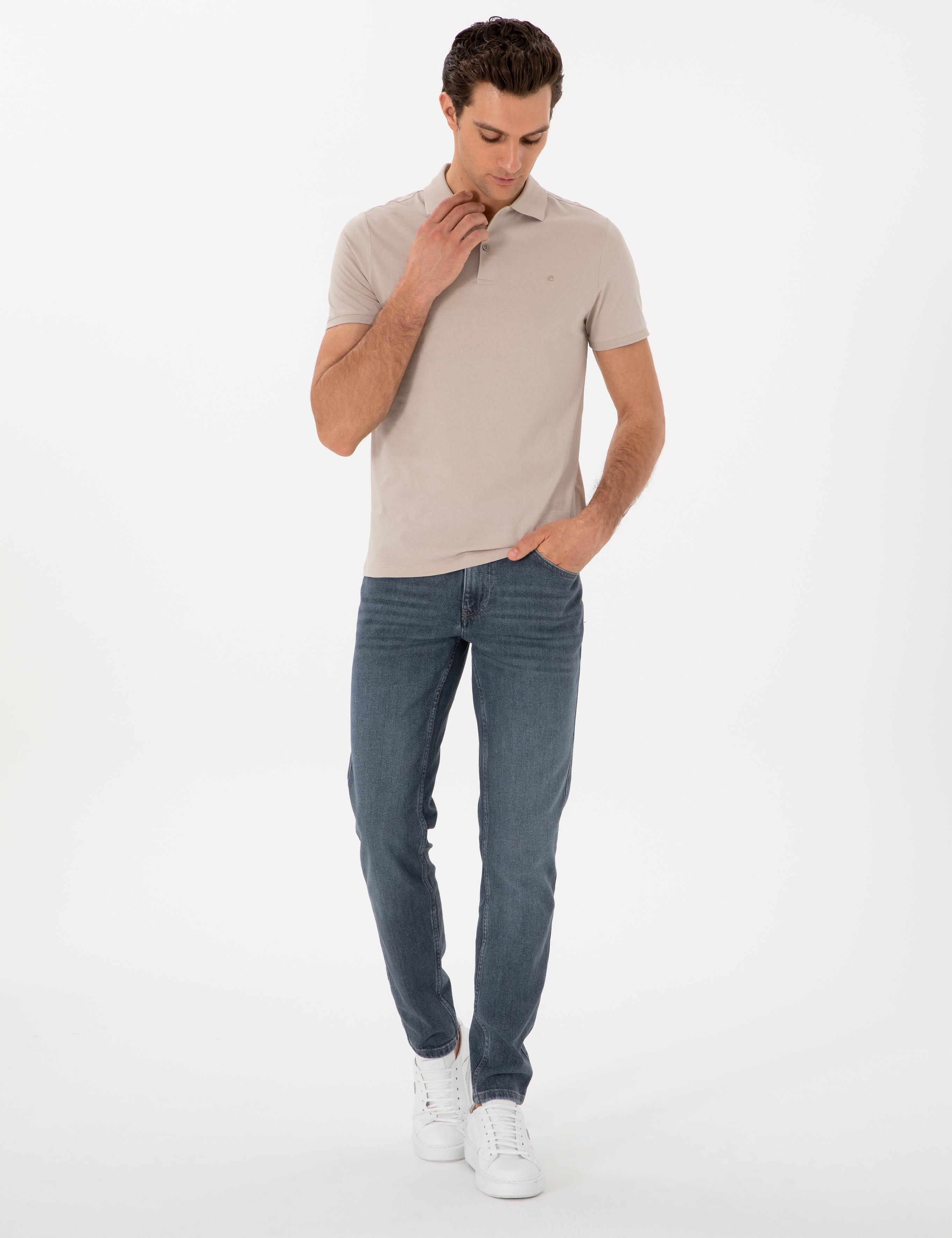 Vizon Slim Fit Pamuk Polo Yaka T-shirt - 50300716055