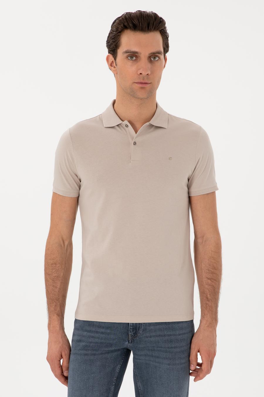 Vizon Slim Fit Pamuk Polo Yaka T-shirt - 50300716055