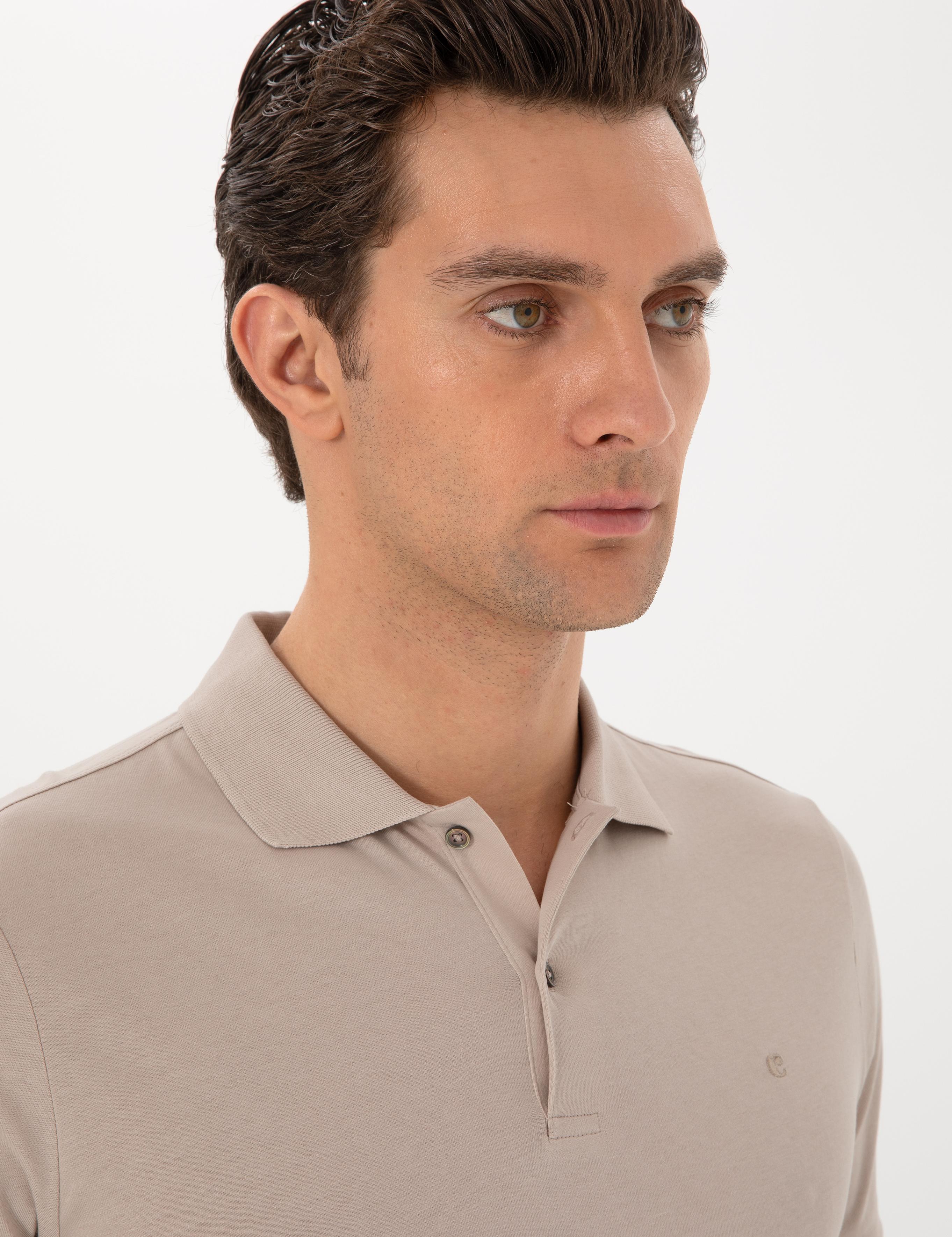 Vizon Slim Fit Pamuk Polo Yaka T-shirt - 50300716055