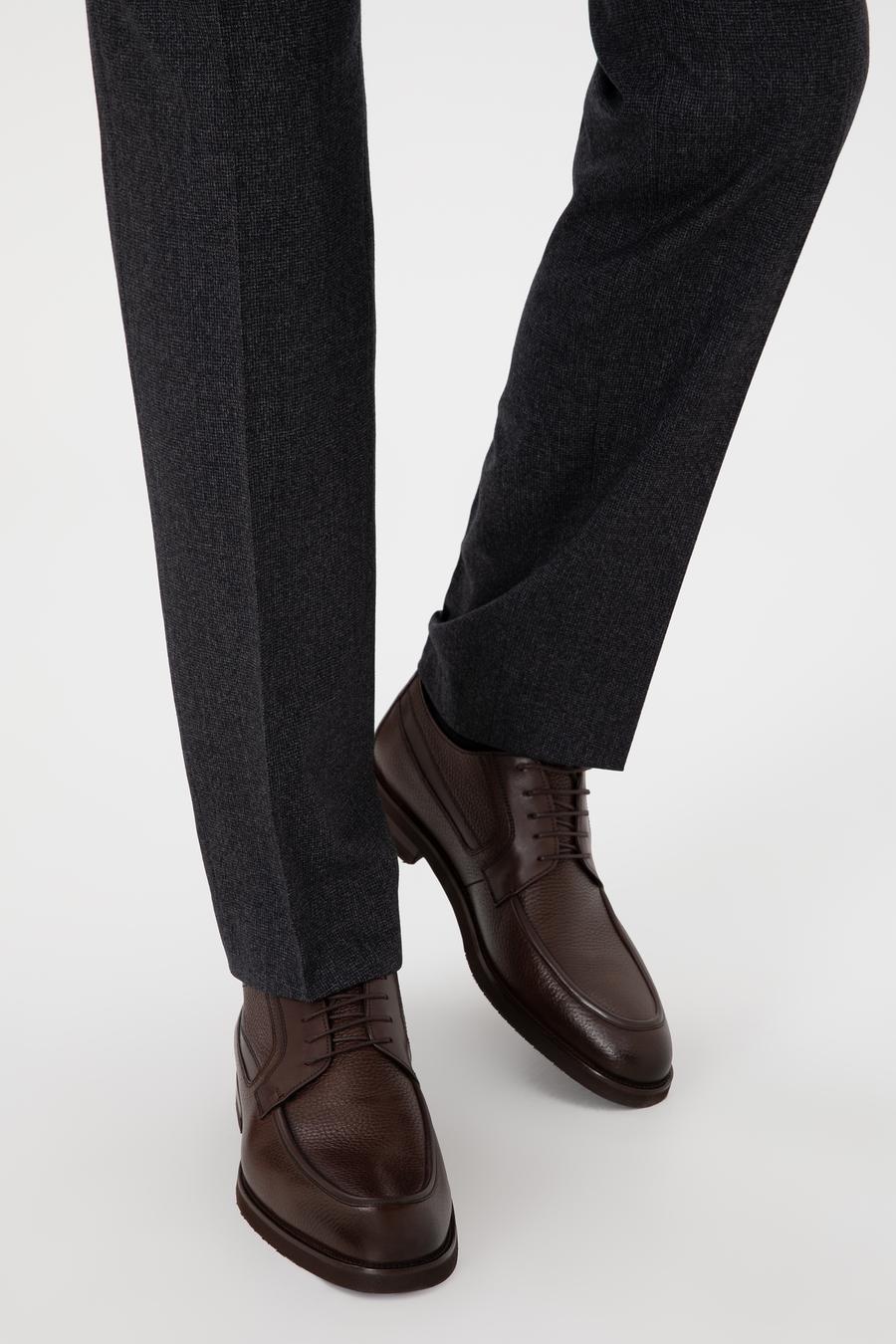 Kahverengi Eva Taban %100 Deri Smart Casual Ayakkabı - 50302997019