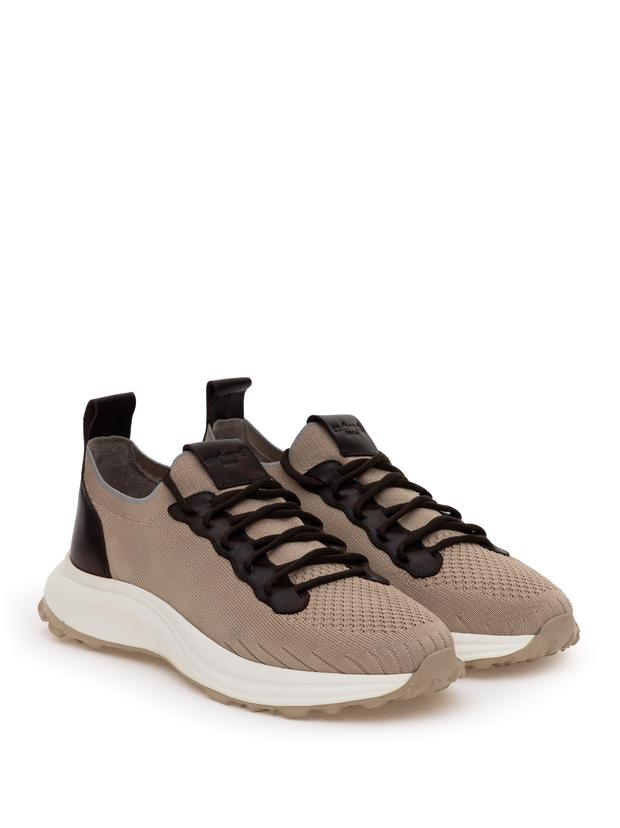 Bej Eva Taban Sneaker Ayakkabı