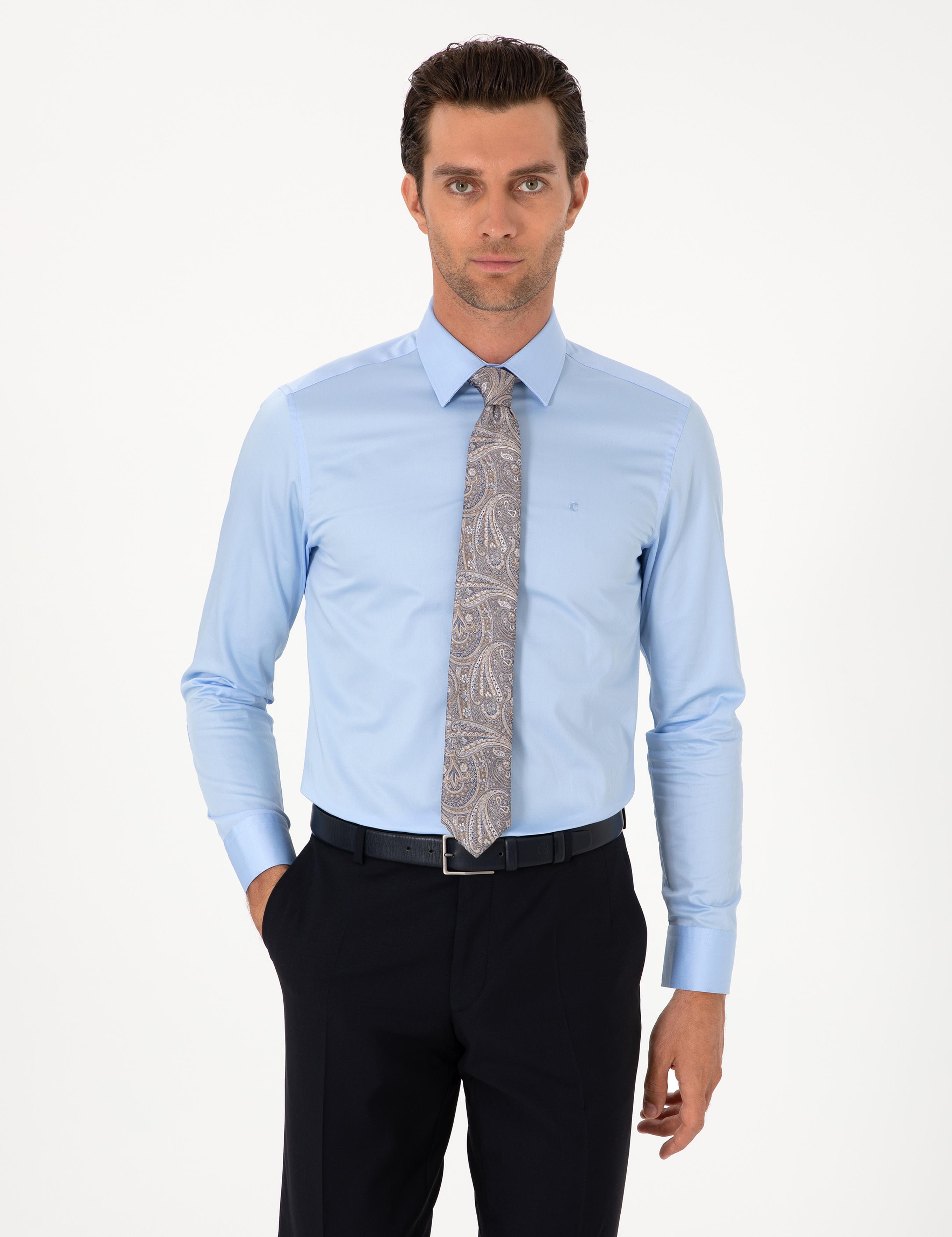Mavi Slim Fit Uzun Kollu Basic Gömlek - 50270154040