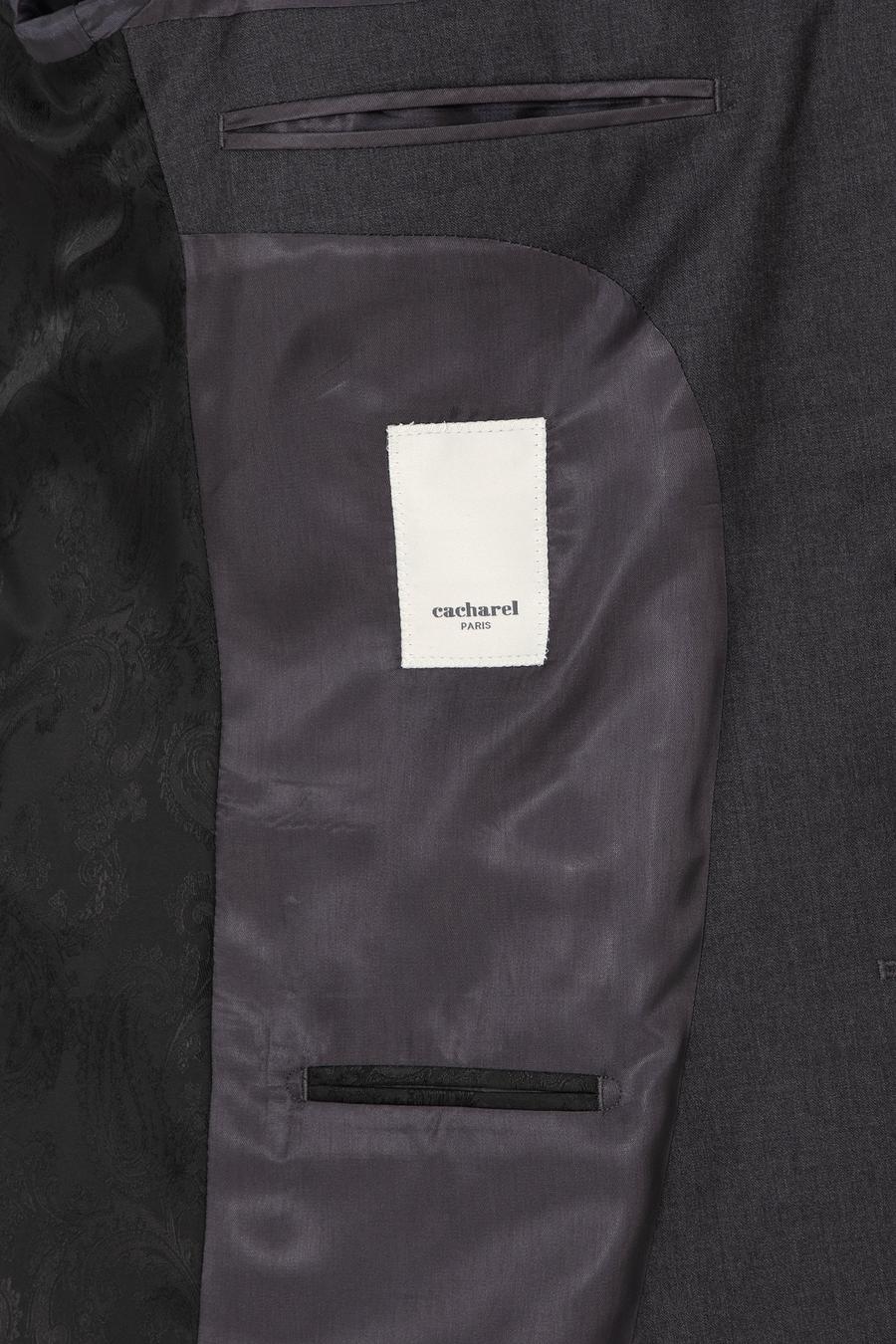 Füme Slim Fit %100 Yün Klasik Takım Elbise - 50304078110