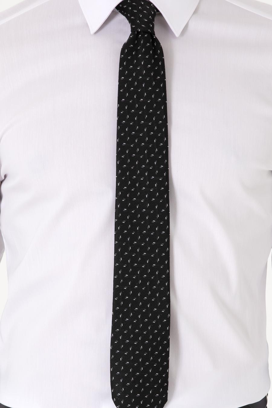 Beyaz Slim Fit Non Iron Pamuk Karışımlı Klasik Gömlek - 50305838003