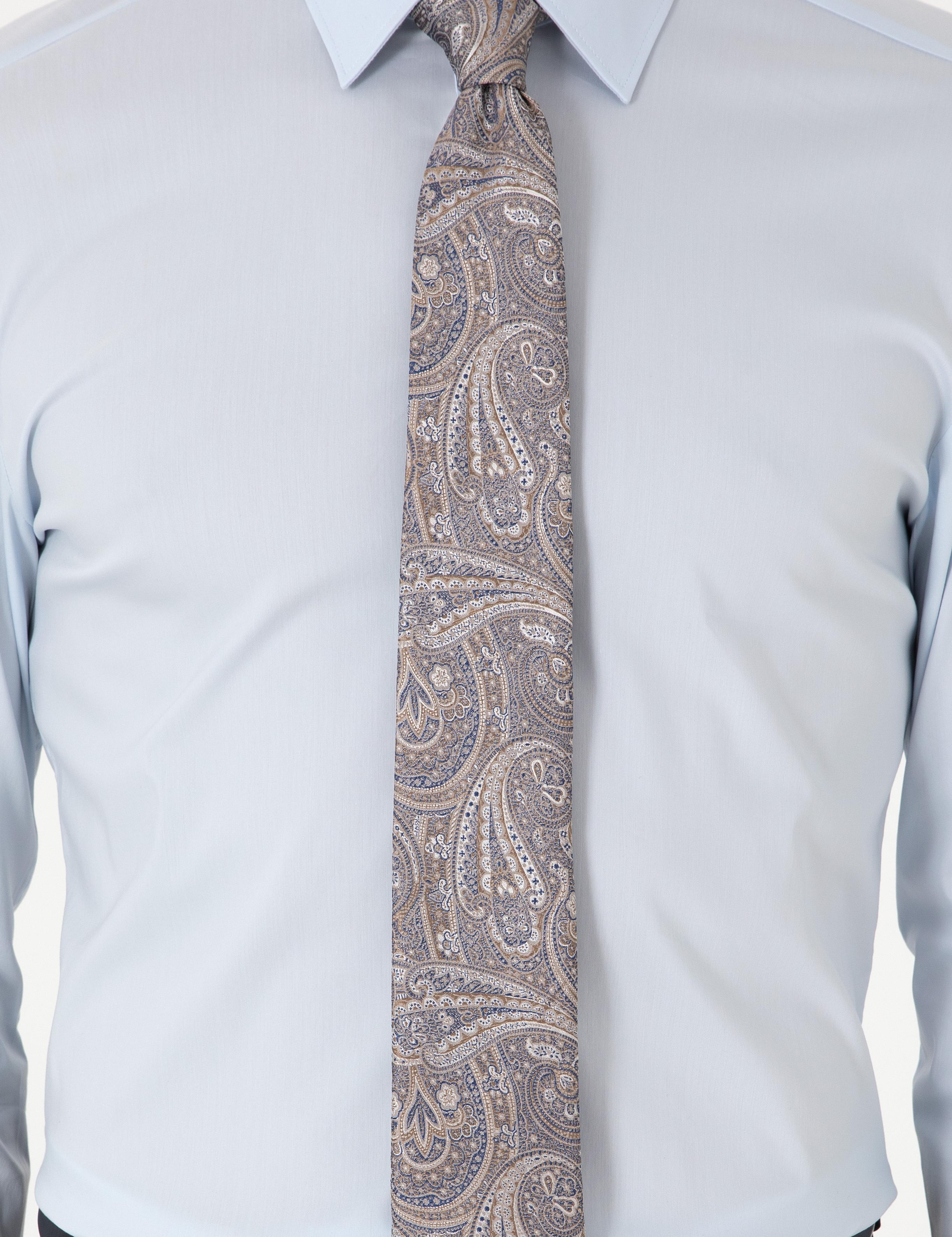 Açık Mavi Slim Fit Non Iron Pamuk Karışımlı Klasik Gömlek - 50305838028