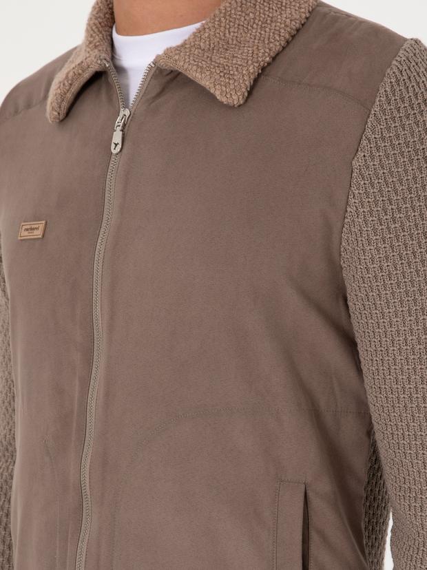 Vizon Slim Fit Triko Hırka