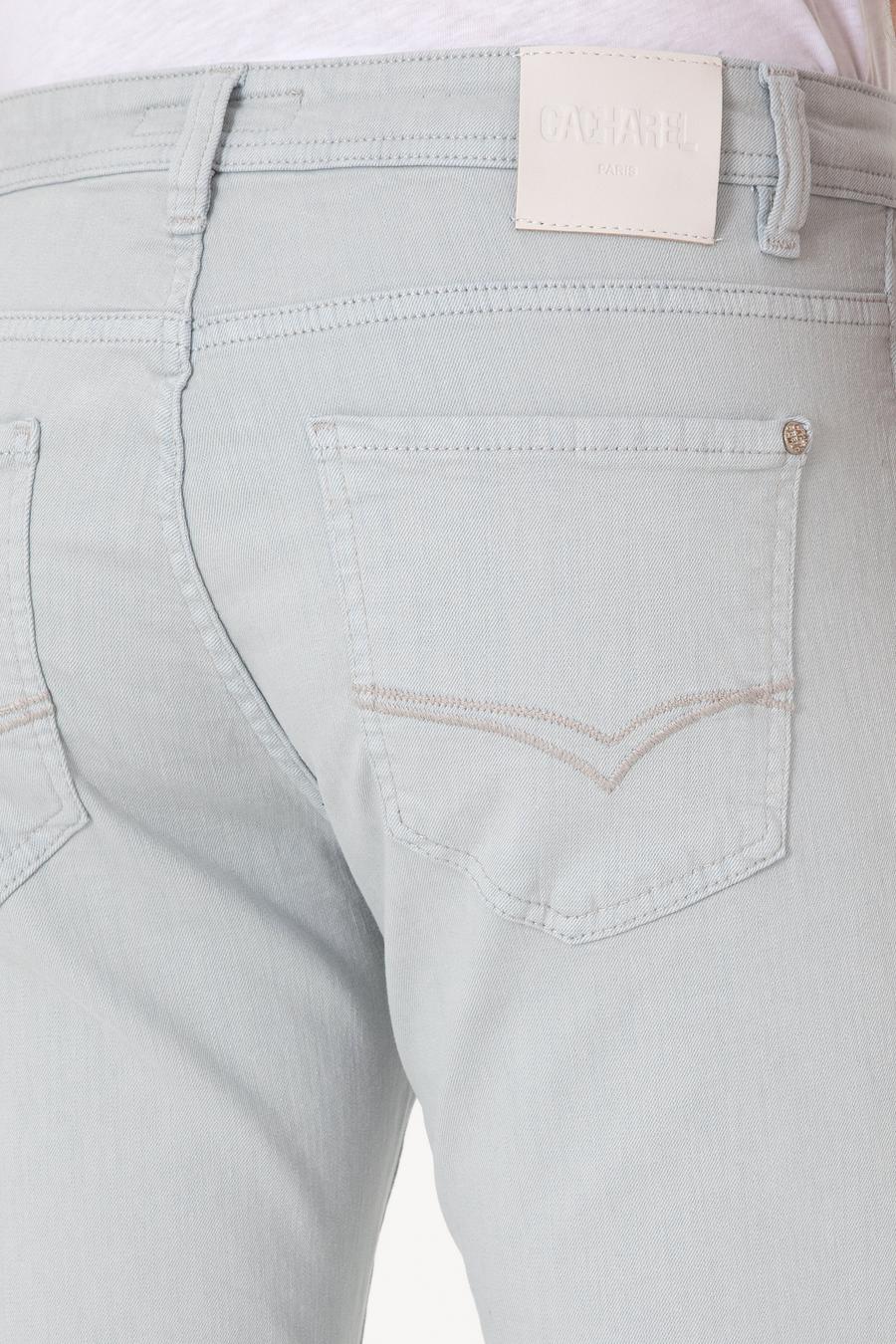 Buz Mavisi Slim Fit Pamuk Karışımlı Jean Pantolon - 50298870072