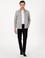 Siyah Slim Fit Pamuk Karışımlı Kanvas Pantolon