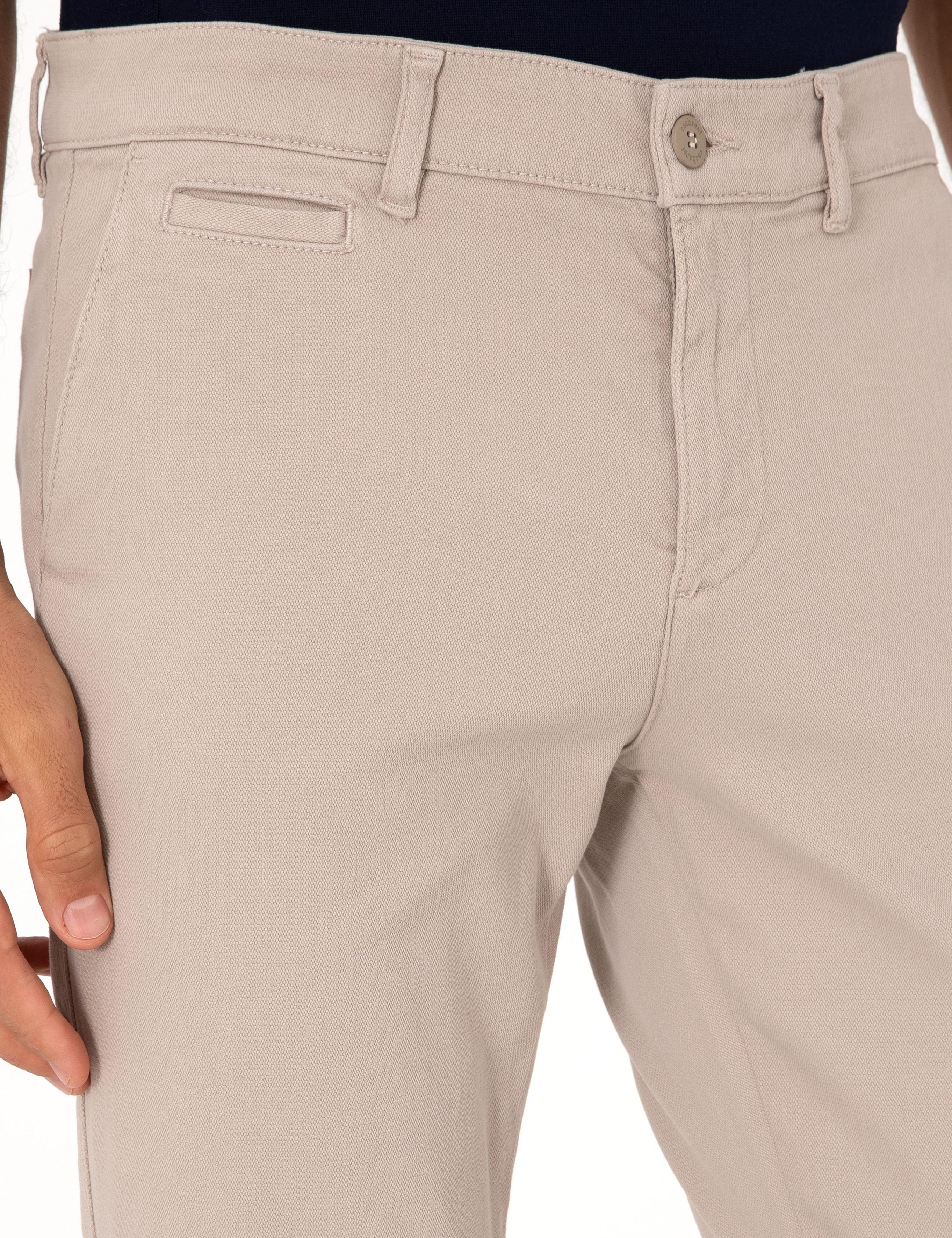 Taş Slim Fit Pamuk Karışımlı Kanvas Pantolon - 50305640218
