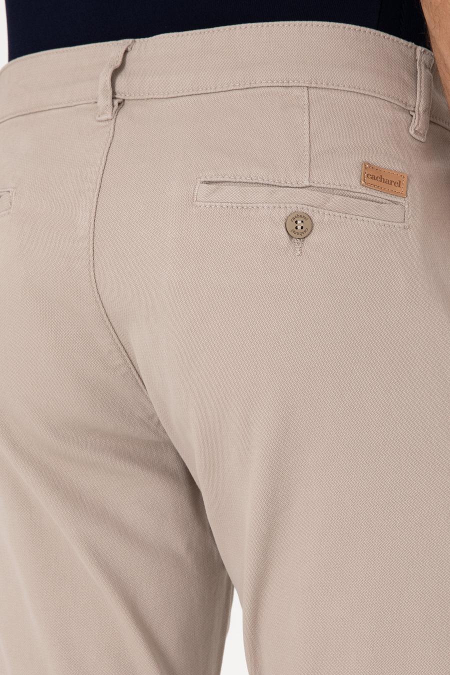 Taş Slim Fit Pamuk Karışımlı Kanvas Pantolon - 50305640218