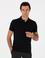 Siyah Slim Fit %100 Pamuk Polo Yaka T-shirt