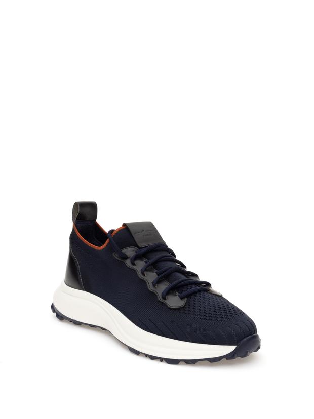 Lacivert Eva Taban Sneaker Ayakkabı