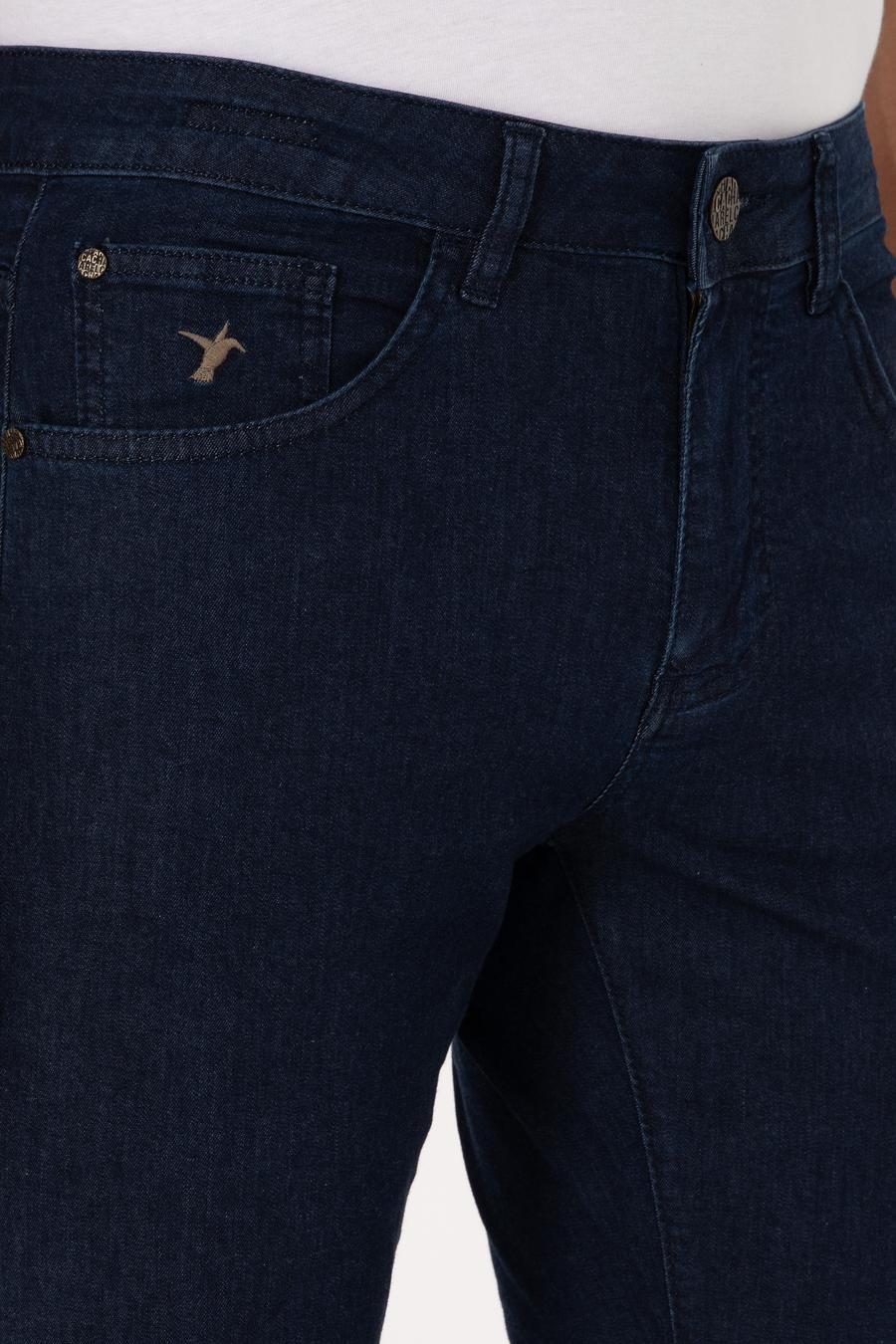 Lacivert Slim Fit Pamuk Karışımlı Jean Pantolon - 50305763002
