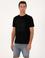 Siyah Regular Fit Baskılı Bisiklet Yaka T-shirt